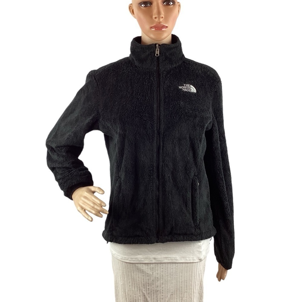 The North Face Osito Full Zip Fleece Jacket Size S Black